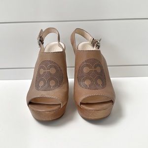 Coach Jade Wedge Sandal